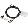 Cable de s curit kensington universel 3 en 1 systeme de verrouillage cl de 5mm
