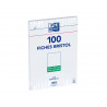Fiche bristol universelle 210x297 bloc sac h.100