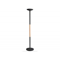 Lampadaire unilux pryska noir