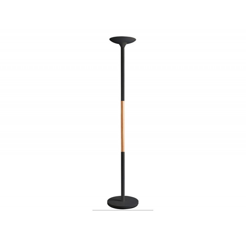 Lampadaire unilux pryska noir