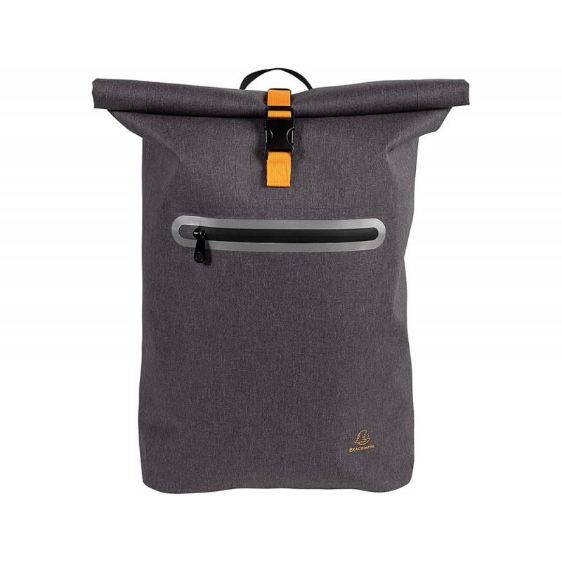 Sac a dos exacompta impermeable exactive young couleur gris orage