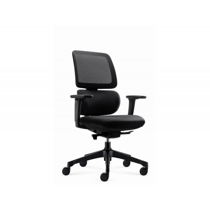Fauteuil de bureau mt international mecanisme synchrone 5 positions coloris noir