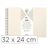 Album a personnaliser clairefontaine couverture rigide reliure integrale bronze 32x24cm 40 feuilles 200g ivoire irisee