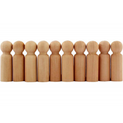 Personnages en bois...
