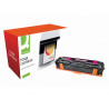 Toner laser q-connect compatible imprimantes hp ce323a couleur magenta 1300p