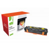 Toner laser q-connect compatible imprimantes hp ce322a couleur jaune 1300p