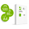 Papier couleur q-connect multifonction a4 80g/m2 unicolore jaune ramette 500 feuilles