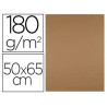 Papier cartonne liderpapel 50x65cm 180gr coloris marron clair