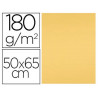 Papier cartonne liderpapel 50x65cm 180gr coloris or