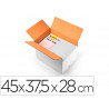 Caisse americaine q-connect ultra-resistante reglable en hauteur double cannelure 7mm 450x280x375mm coloris blanc