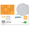 Papier dessin liderpapel aquarelle grain moyen 300g/m2 format a4 210x297mm minipack 6f