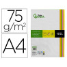 Papier couleur néon liderpapel multifonction a4 75g 4 coloris assortis néons jaune orange rose vert 100f
