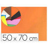 Plaque mousse liderpapel 50x70cm 60g/m2 épaisseur 1.5mm unicolore orange