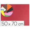 Plaque mousse liderpapel 50x70cm 60g/m2 épaisseur 1.5mm unicolore rouge