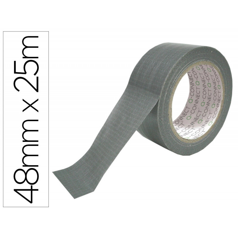 Ruban adhesif americain q-connect super resistant impermeable repare protege colle multi-usage 170 microns 48mmx25m