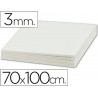 Carton entrecolle liderpapel 70x100cm epaisseur 3mm unicolore blanc