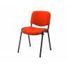 Chaise q-connect connect empilable 4 pieds poids maximum supporté 100kg 91x49x44cm coloris rouge 5.3kg