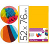Papier de soie liderpapel 52x76cm 18g/m2 unicolore orange sachet 25f