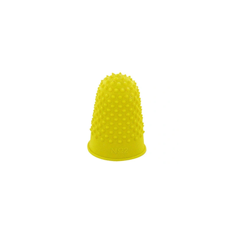 Doigtier caoutchouc assure parfait accrochage feuilles picots entourants doigtier n.2 diamètre 24mm sachet 12 unités