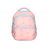Sac a dos liderpapel scolaire arc-en-ciel 350x110x270mm coloris rose