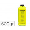 Vernis colle decopatch satine tous support sechage rapide coloris transparent bouteille 600gr