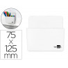 Pot a crayons liderpapel plastique magnetique 125x75x40 mm blanc