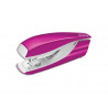 Agrafeuse leitz wow métal 40x58x145mm 30 feuilles agrafes 24/6 et 26/6 coloris rose