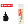 Recharge stabilo stylo-bille smartball/com4ball pointe moyenne couleur noir