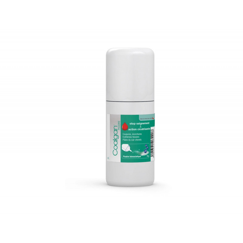 Poudre hemostatique sterile coalgan flacon de 8g