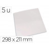 Feuilles de nettoyage pour plastifieuse gbc en carton lot de 5