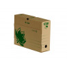 Lot boites archives nature line fast recycle et recyclable carton brun 33x25 cm dos de 10cm 10 unites