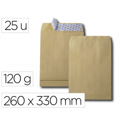 Sac gpv soufflets 3cm kraft...