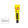 Colle uhu gel extra transparente multi materiaux tube 35ml