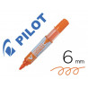Marqueur pilot v-board master recycle effacable a sec et rechargeable pointe ogive moyenne 2 mm coloris orange