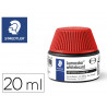 Flacon recharge staedtler lumocolor 351 de 20ml coloris rouge
