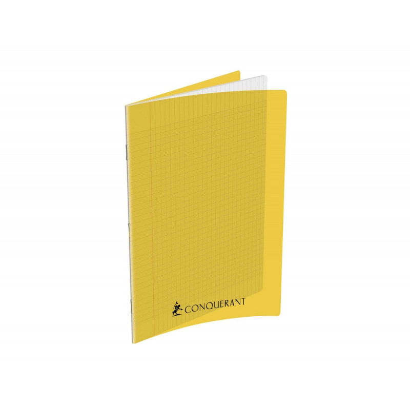 Cahier conquerant poplypropylene indechirable et lavable papier velin extra 24x32 cm 192 pages seyes
