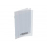 Cahier conquerant polypropylene indechirable et lavable 17x22 cm 140 pages piqure 90g seyes incolore