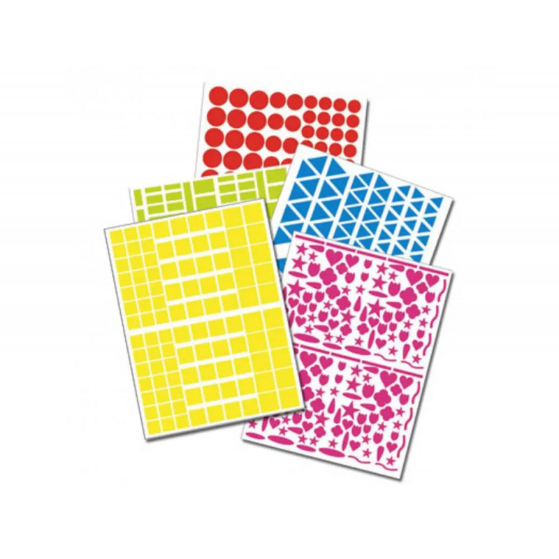Gommette apli special ecole tailles et coloris assortis 6060 unites