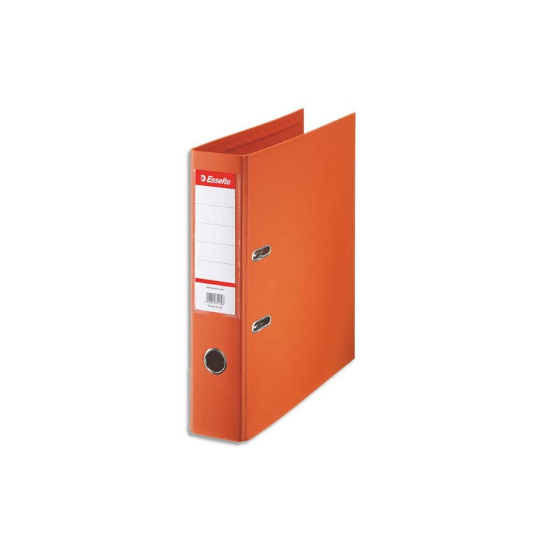 ESSELTE Classeur à levier Standard, A4, 7,5 cm, PP, orange