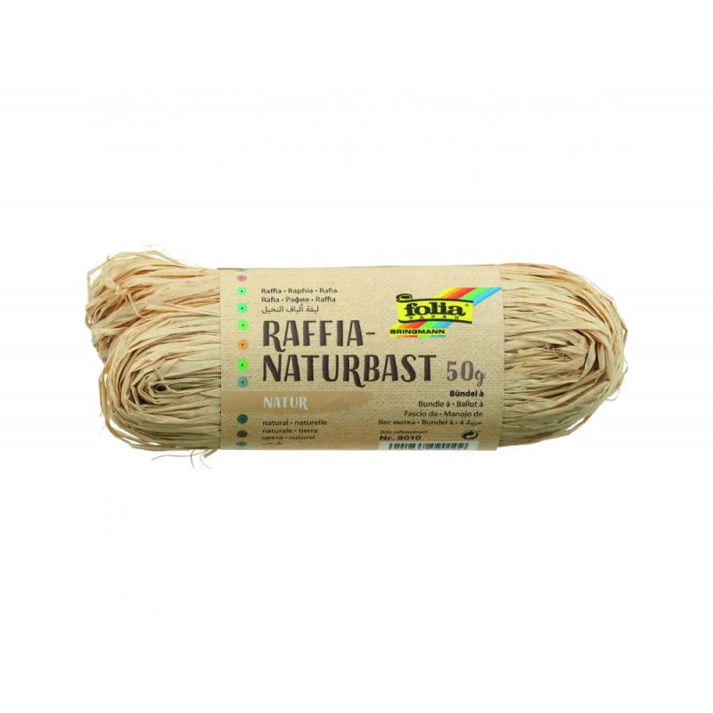 Raphia naturel clairefontaine pelote 50g