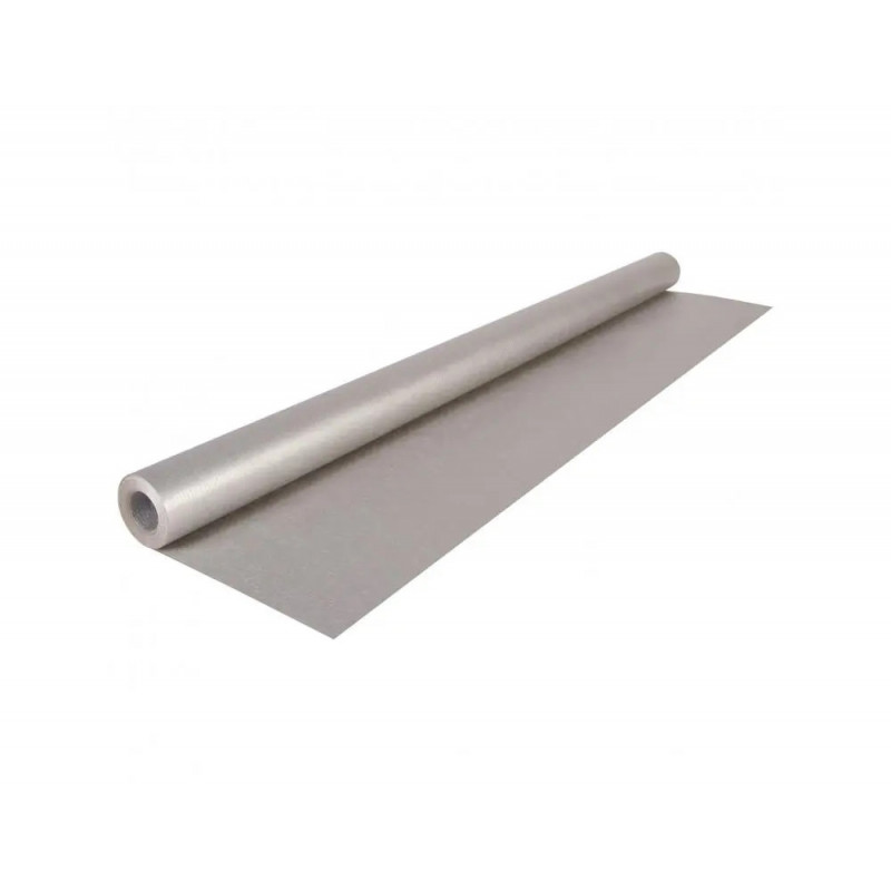 Papier kraft clairefontaine coloris argent rouleau 0,70x10m