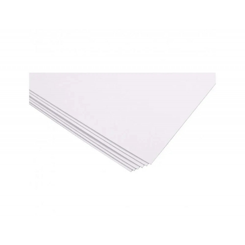 Papier clairefontaine bristol 50x65cm 205g coloris blanc paquet 25 feuilles