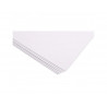 Papier clairefontaine bristol 50x65cm 205g coloris blanc paquet 25 feuilles