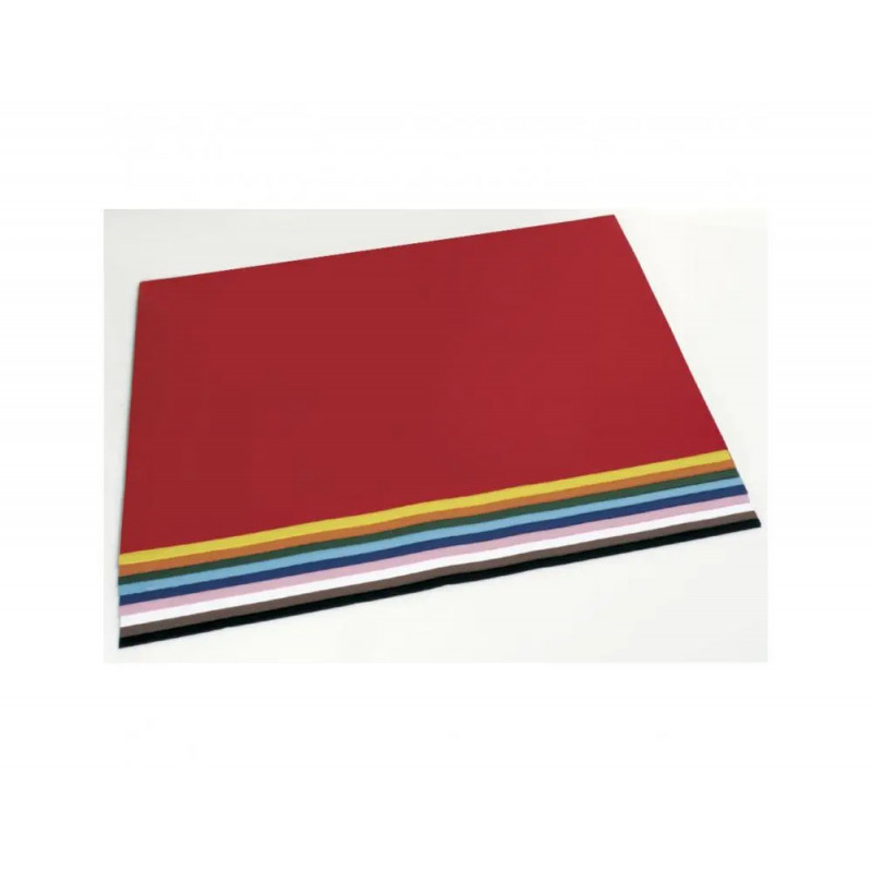 Papier dessin clairefontaine cartoline 21x29,7cm 210g coloris assortis paquet 100 feuilles