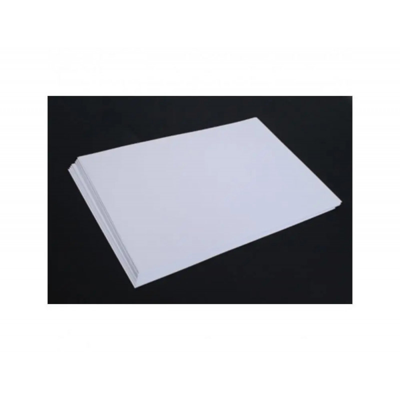 Papier dessin clairefontaine cartoline 50x65cm 120g coloris blanc paquet 25 feuilles
