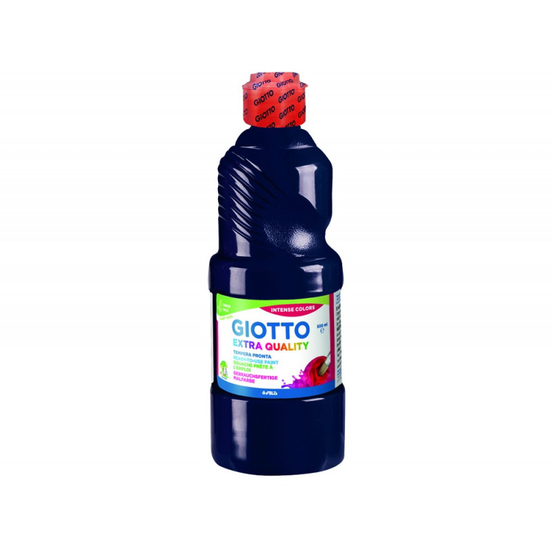 Gouache giotto flacon 500ml coloris noir