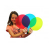 Lot palettes optiques geantes henbea 2 jeux 3 palettes 34x23 cm coloris assortis