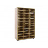 Meuble culture club moyen 147cm vertical 36 compartiments