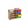 Meuble culture club bas bacs et etageres bacs inclus