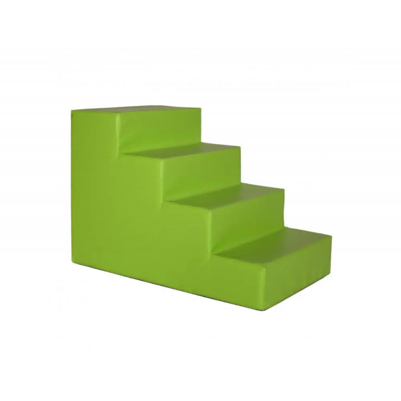 Escalier culture club parcoursde motricite base anti-derapante mousse 25kg/m3